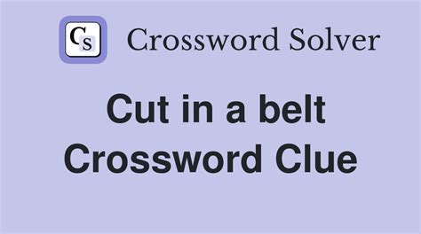 belted crossword clue|belt crossword clue 5 letters.